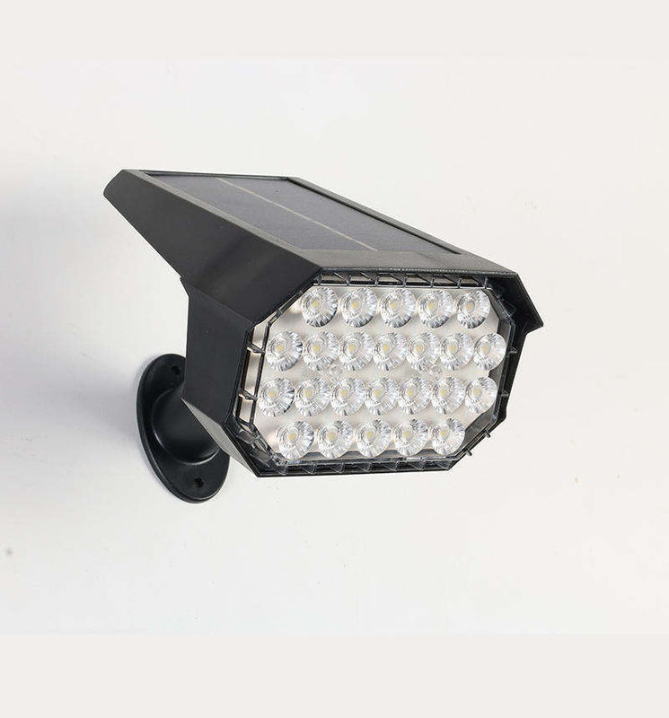 50000시간 근무 시간 24 LED 태양광 스포트라이트 경로 외관 풍경