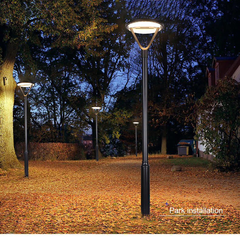 태양광 LED 길거리 조명 램프 IP65 풍경 전력 항목 조명 야외 LED 정원 조명