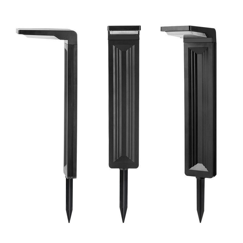 LED 태양광 볼러드 정원 조명 태양광으로 작동하는 야외 경로 장식 풍경