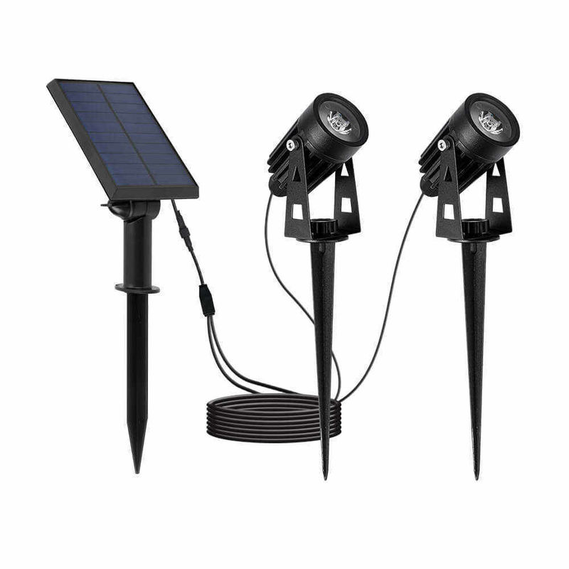 90lm / w 램프 빛 효율 알루미늄 태양 정원 LED 조경 및 나무