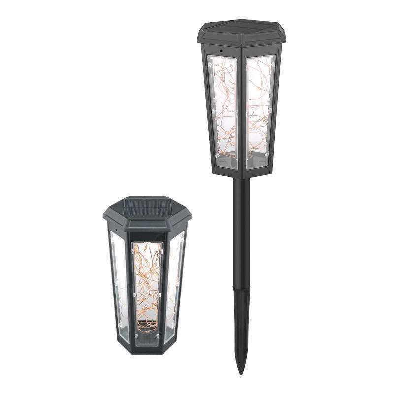 길거리 도로 정원 광장에서 풍경 장식용 최신 태양광 LED 볼러드 라이트