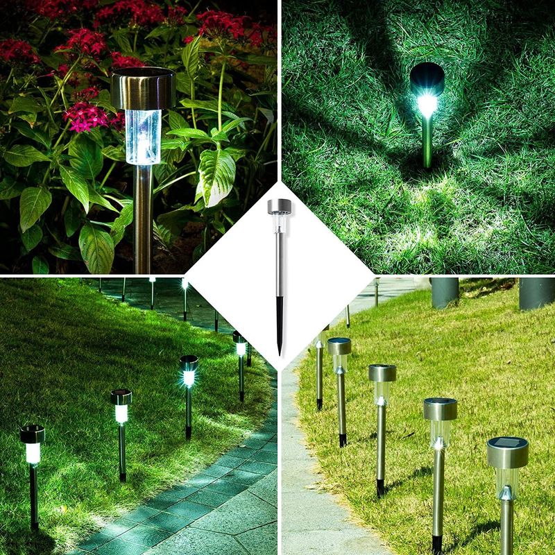 직접 태양광 LED 풍경 조명