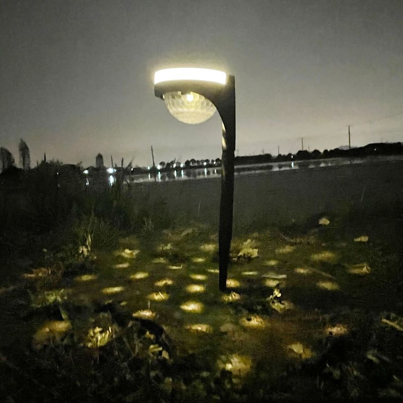 1.2V LED 태양 전지 경로 장식 조명 정원 산책로 뒷마당 잔디 풍경