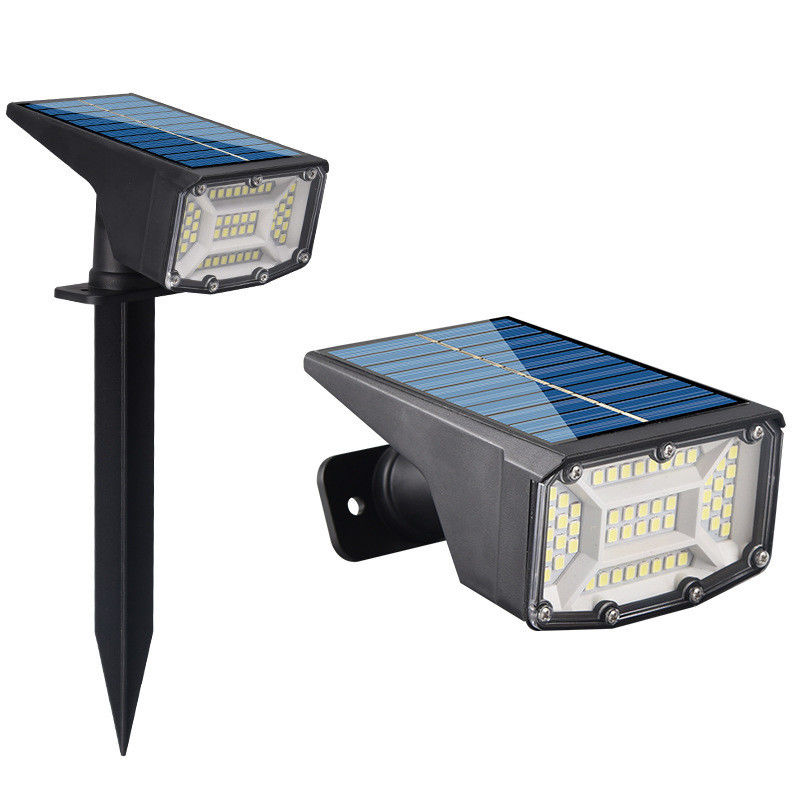 태양 전지 53 LED 정원 조명 Ip65 CRI Ra 80과 함께 방수 야외 잔디 조명
