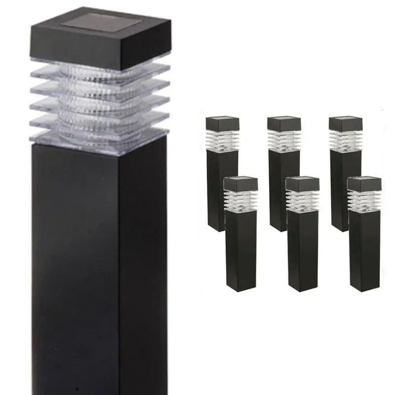 LED 야외 보행자리 램프 정원 스틸 경로 태양광 조명