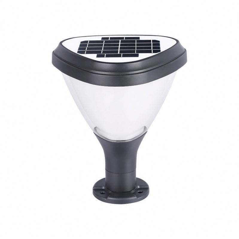 현대 LED 울타리 데크 라이트 랜턴 피티오 정원 장식용 기둥 램프 다재다능