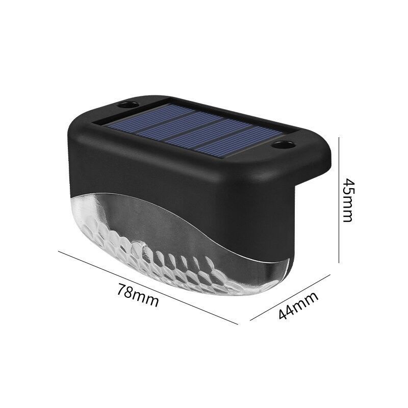 1.2V 입력 전압 야외 LED 태양 에너지 정원 벽 조명을위한 계단 계단 램프