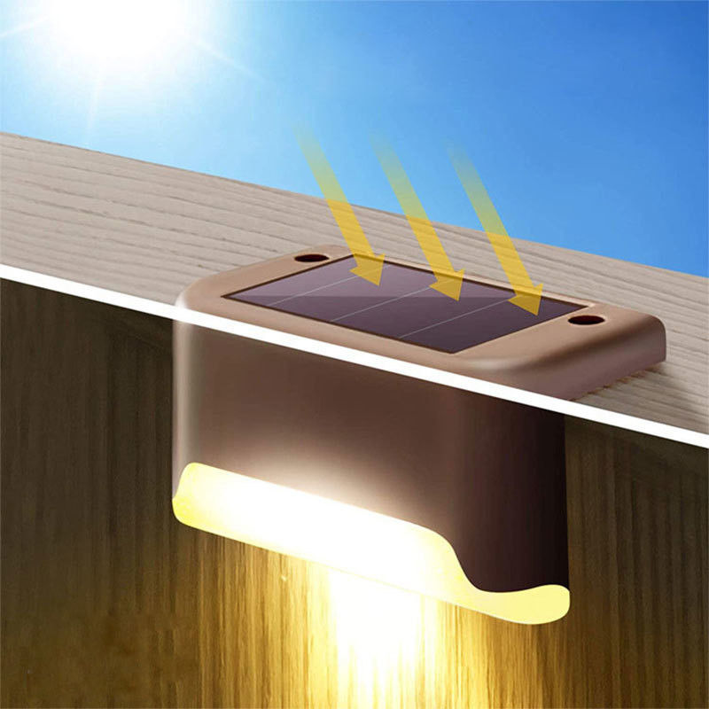 1.2V 입력 전압 야외 LED 태양 에너지 정원 벽 조명을위한 계단 계단 램프
