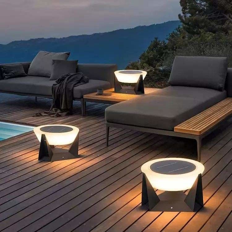 야외 태양광 LED 조명 정원 장식용 방수 IP65 풍경 조명 85lm/w