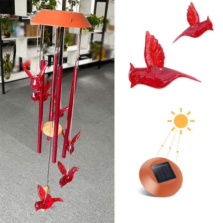 Led Indoor Hummingbird 홈 디코어 태양 풍력 윙크 라이트 커스터마이징 옵션