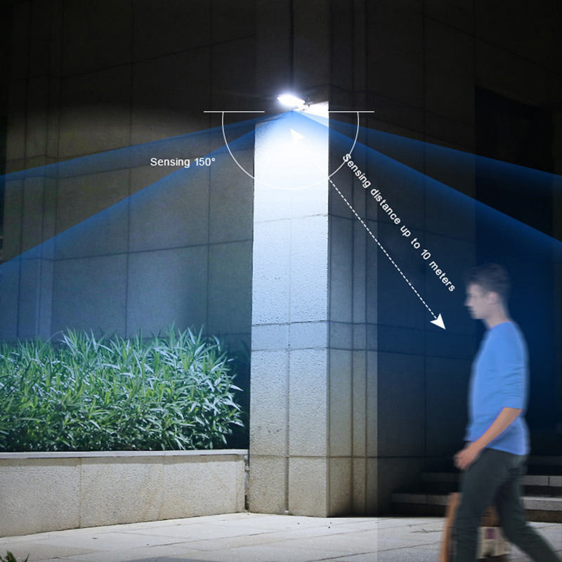 색 온도 CCT 따뜻한 빛 3000K LED 정원 조명 야외 태양 경로 빛
