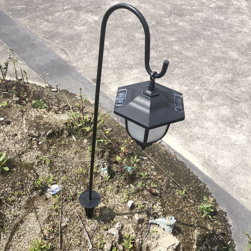 외관 태양 LED 벽 랜턴 센서 장식 패널 20000 시간 작업 수명