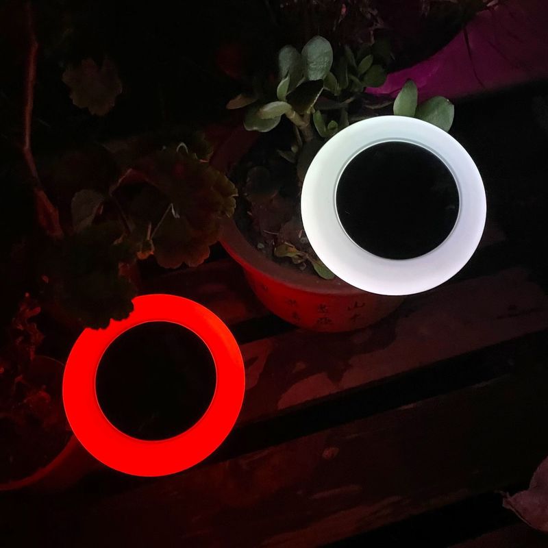 10000시간 근무 시간 외관 정원 장식용 태양광 RGB 잔디 풍경 조명