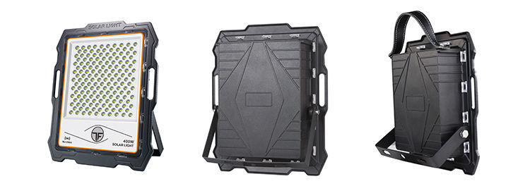 원격 제어 고 CRI Ra 80 및 디머 지원 태양 LED 거리 벽 램프