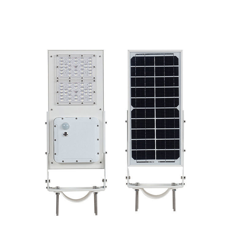 95 Ra 고 뤼멘 태양광 LED 스트리트 라이트 램프 15W 30W All In One 야외 방수