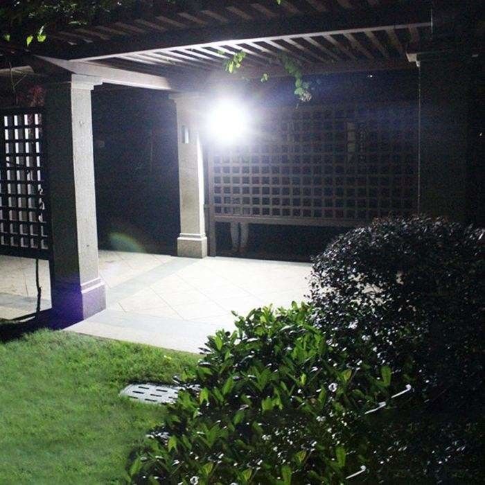 2- 100W 태양광 LED 홍수 야외 조명 12V 3000mA Ip65 방수 경기장 조명