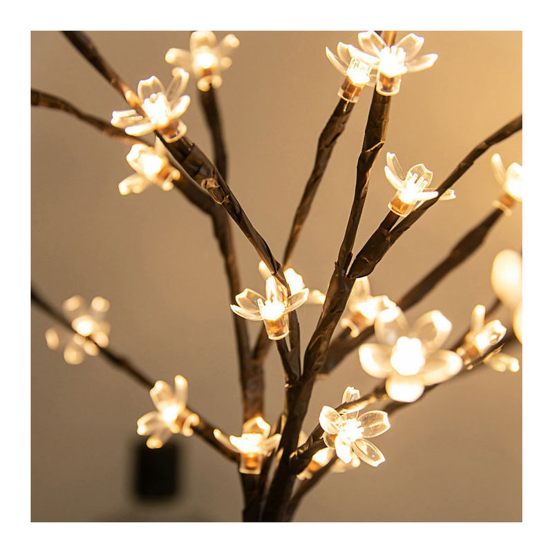 20LED 꽃 체리 꽃 나무 빛 LED 램프 방수 IP 42 길이가 보여