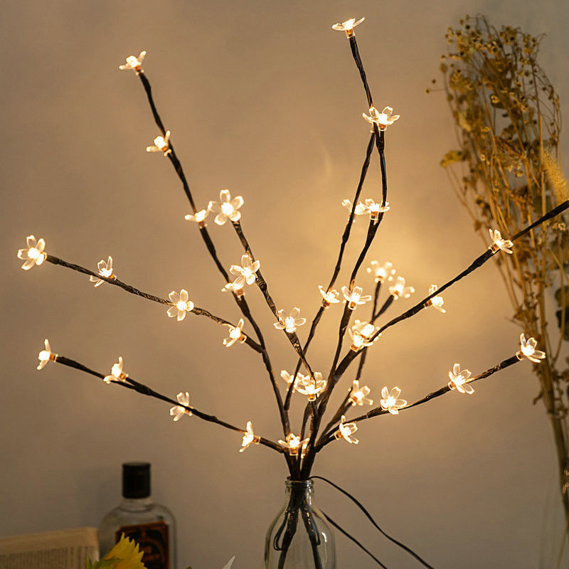 20LED 꽃 체리 꽃 나무 빛 LED 램프 방수 IP 42 길이가 보여