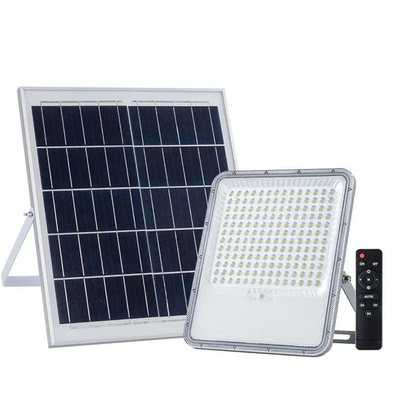 100w 200w 300w LED 태양 광 스티트 라이트 안정적이고 일관성있는 조명을위한 홍수 램프