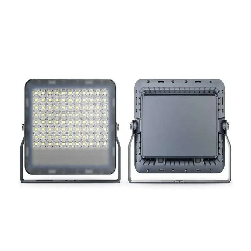 알루미늄 보디 및 PC 커버 태양 LED 홍수 라인 색상 렌더링 인덱스 Ra 80