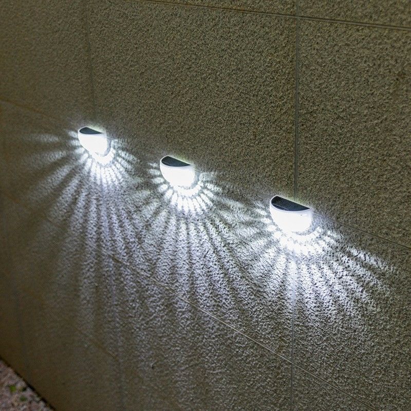 50000 시간 작업 시간 태양광 LED 벽등 야외 계단 에너지 절약 솔루션
