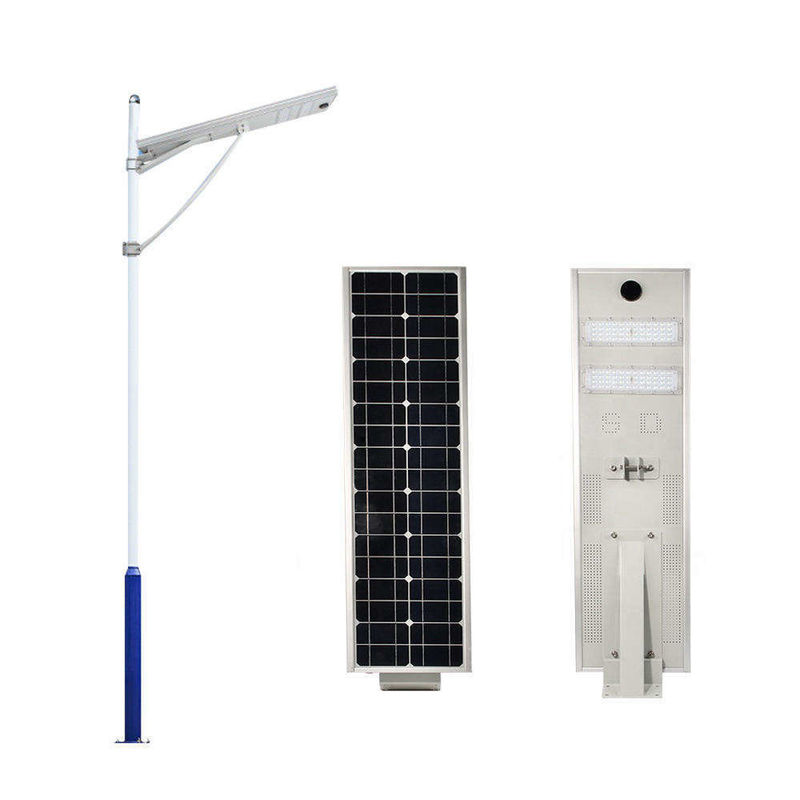 외관 조명 80 색상 렌더링 인덱스 및 120 ° 빔 각도 100w 태양광 거리 조명