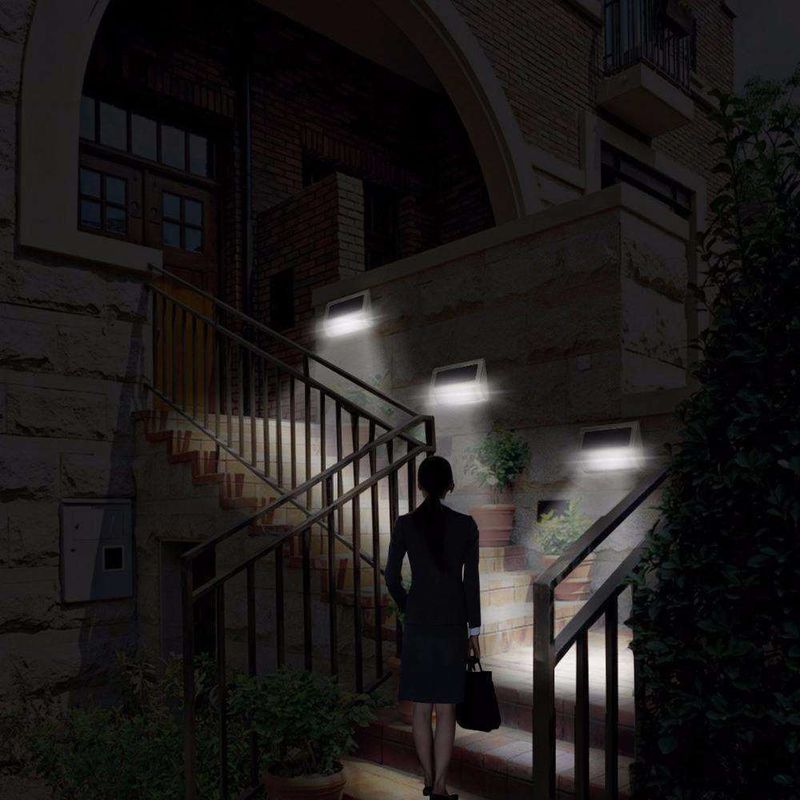 도로 야드 모션 보안 LED 벽 램프 1 및 높은 색상 렌더링 인덱스 Ra 90