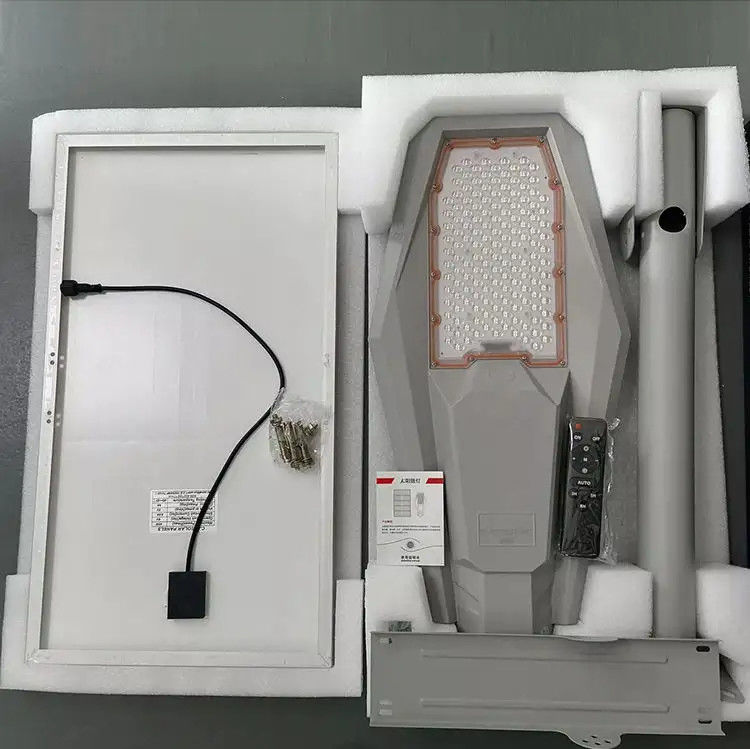 태양광 LED 램퍼 300w 400w 500w 200lm/W Ip66 램퍼 태양광 조명 상업용