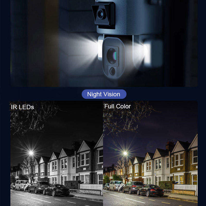 10x 줌 4.0MP 와이파이 돔 CCTV 네트워크 이프시 태양 전지 백업 감시 카메라 4g