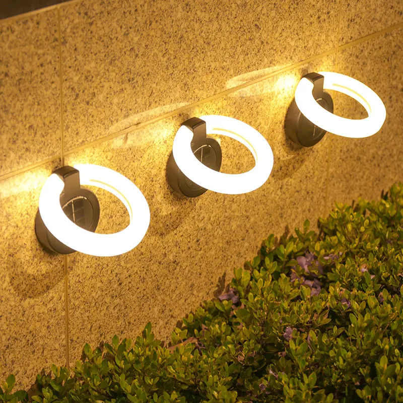 LED 태양 광선 17 LED 접이식 벽등