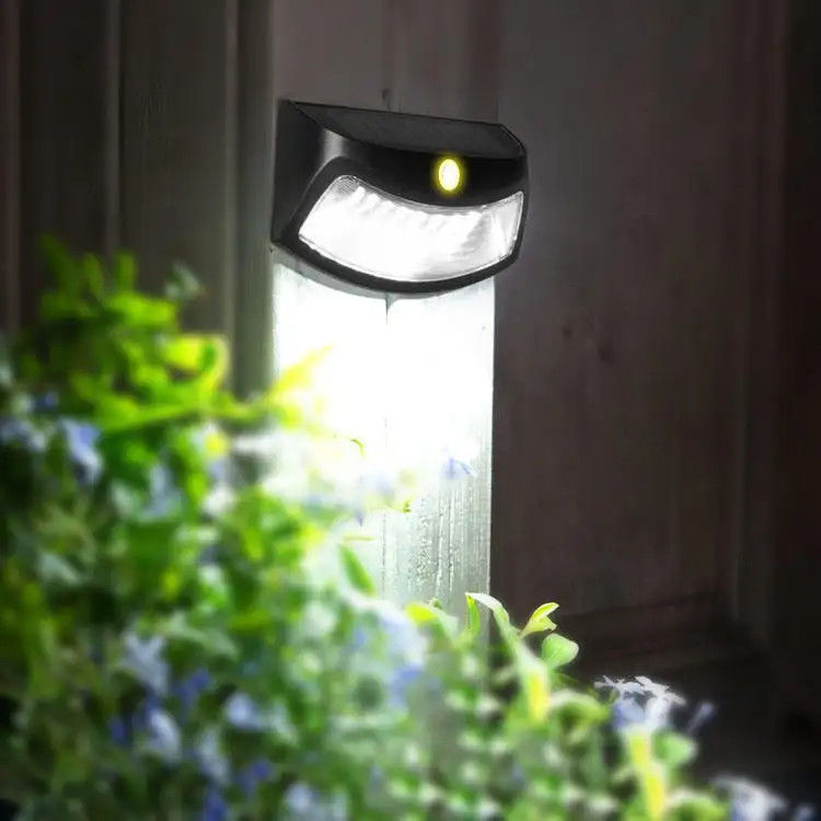 현대 외관 조명 2V 태양광 벽 조명