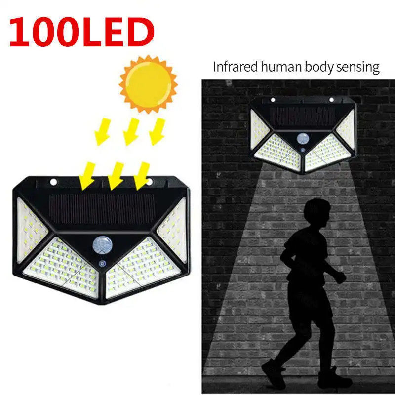 50000 시간 작동 수명 PIR 모션 센서와 함께 태양 전력 정원 장식 조명