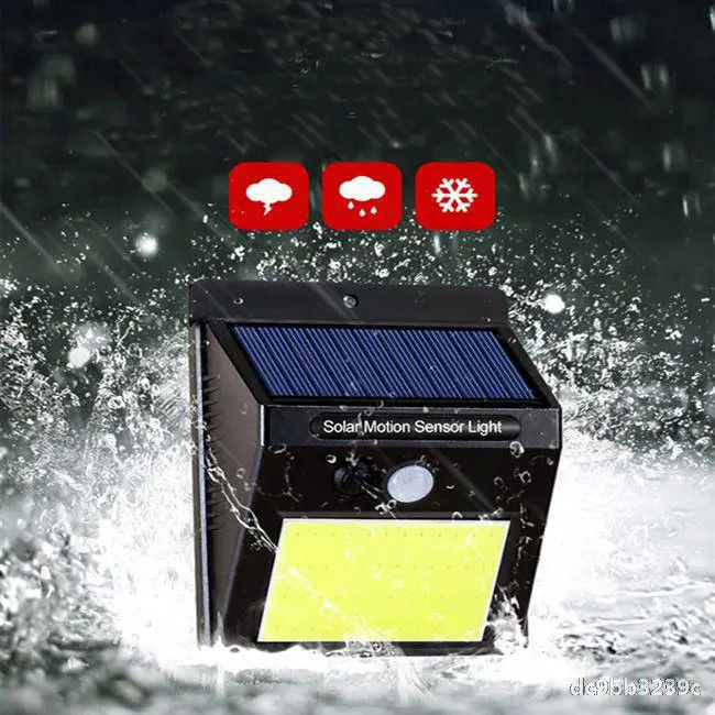 방수 20 LED 태양광 벽 조명 운동 센서와 5000K 색 온도