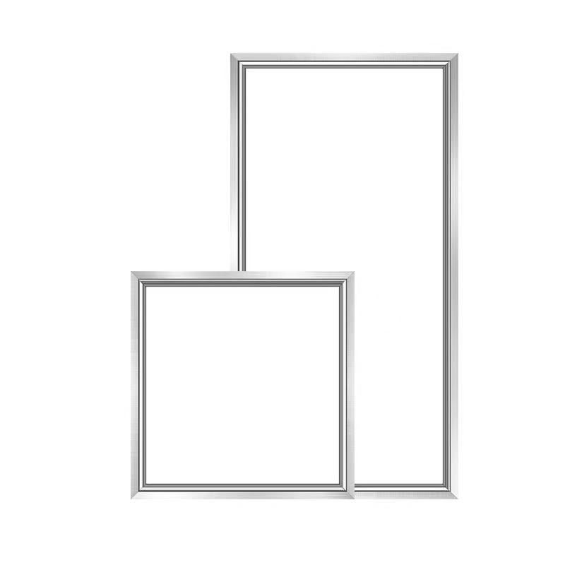 알루미늄 PMMA 50w/75w 평면 600x600mm 평면 패널 벽등 천장 LED 패널 빛