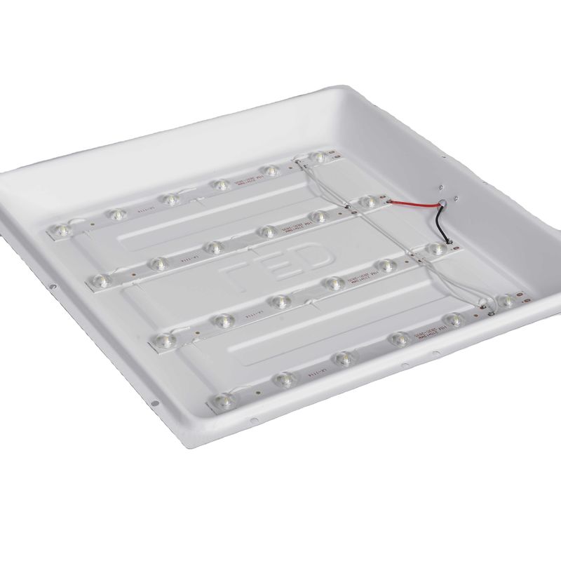 알루미늄 PMMA 50w/75w 평면 600x600mm 평면 패널 벽등 천장 LED 패널 빛