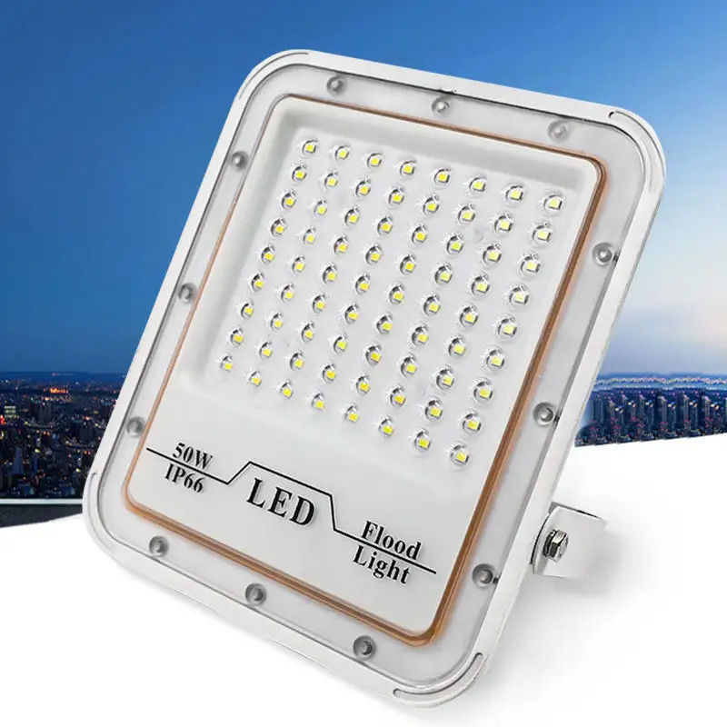 야외 방수 회색 홍수등 30w 50w 100w 200w LED 홍수등 경기장용